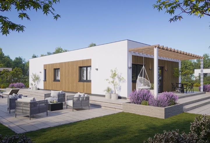 Adosado, vista de esquina